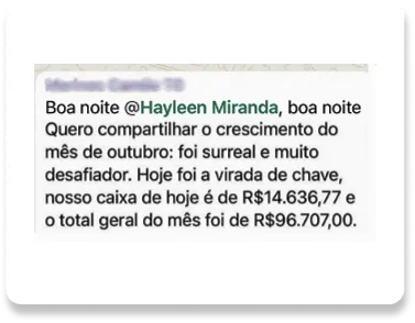 Depoimento 2 de lojista que aplicou o plano de ação